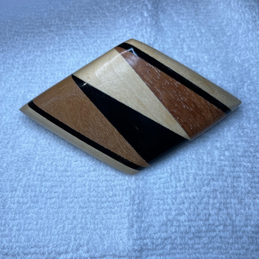 Genuine Hawaiian Koa Hair Clip/ Barette